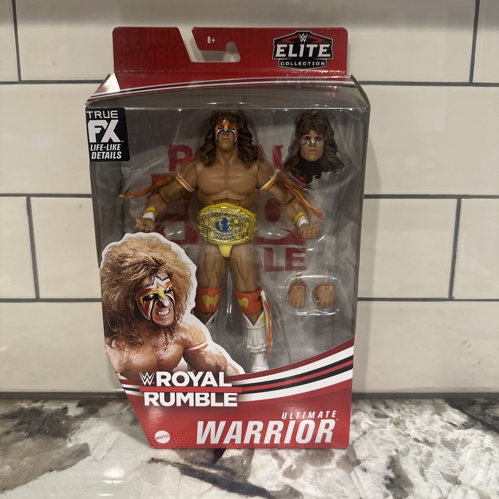 WWE Elite Royal Rumble Ultimate Warrior – Mattel Sealed Figure