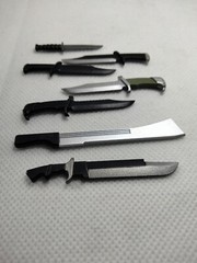 Over Sized Combat Knife 1:12 Scale Weapon Action Figure Accessory Force