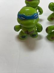 4Pcs Teenage Mutant Ninja Turtles Mini Action Figures Toy Tmnt Collection