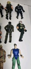 33 Vintage Lanard The Corps, Chap Mei. GI Joe Action Figures w/Parts (Read)