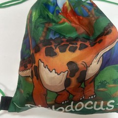 Lot of 9 DINOSAUR TOY FIGURES Assorted Variety Plastic With Bag