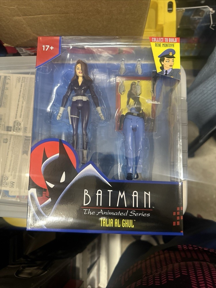 McFarlane DC Direct BATMAN ANIMATED TALIA AL GHUL RENE MONTOYA BAF Action Figure