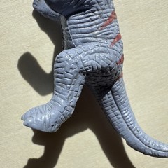 Dinosaur Hard Plastic Purple Red Pachycephalosaurus PVC Toy 3” 1983 Rare Collect