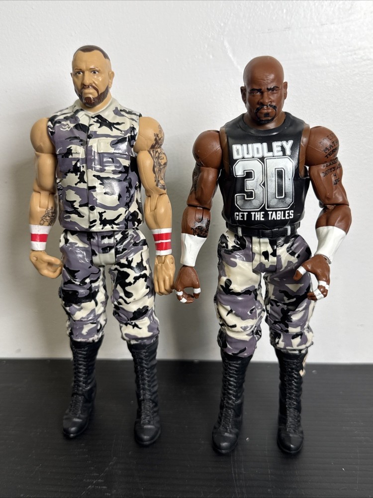 WWE Dudley Boyz Battle Pack 41 Figures Mattel Bubba Ray D-Von