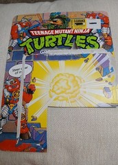 TMNT Cardback Groundchuck Teenage Mutant Ninja Turtles 1991 Bio File Card