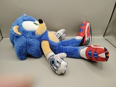 Sonic Prime Plush Toy 14” Sega Official Soft Polyester Hedgehog. Looks great!