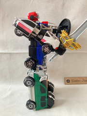 BANDAI Power Rangers Carranger DX RV ROBO TURBO Megazord M in Japan Complete set