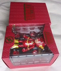 Herocross Hybrid Metal Figuration #017 Flash DC Justice League Open Box clean