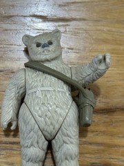 1985 Vintage Star Wars Last 17 POTF Warok Ewok Action Figure Quiver