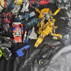 Huge Transformers Loose Figure Lot Missing Parts Giant Lot For Parts Or Repair