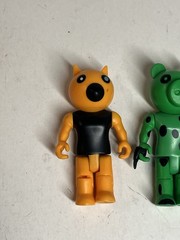 Piggy Action Figures Lot Of 3 Dinopiggy Foxy And Clowny by PhatMojo