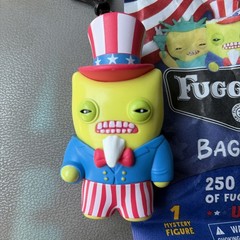 LE Fuggler 250 Years Of Fuggtastic USA Common UNCLE FUGG 3″ Bag Clip