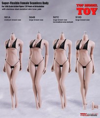 Tbl Phicen 1/6 Super-flexible Body Doll Suntan/Pale Female 12″ Action Figure Toy