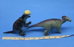 2000 Vintage Dinosaur Lot Scelidosaurus Dimetrodon Pachycephalosaurus Apatosauru