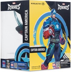 Marvel Rivals Collection 1/10 Actionfigur Captain America 20 cm