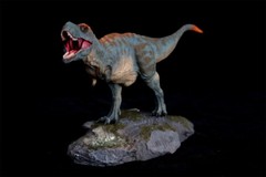 1/35 Tyrannosaurus Rex VS Therizinosaurus Dinosaur Model Animal GK Decor Figure