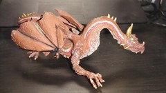Safari Mountain Dragon PVC Vinyl Figure 9″ Figurine Plastoy 2008 Retired