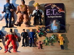 Vintage Action Figures Lot – Kenner, Coleco, Galoob