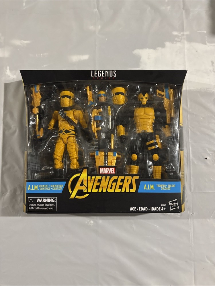 Hasbro Marvel Legends A.I.M. Trooper and AIM Scientist 2 pack – Hydra – Avengers