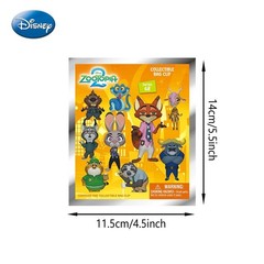 Zootopia 2 3D Figure Blind Bag Mystery Nick Judy Desk Decor Family Friends Gift
