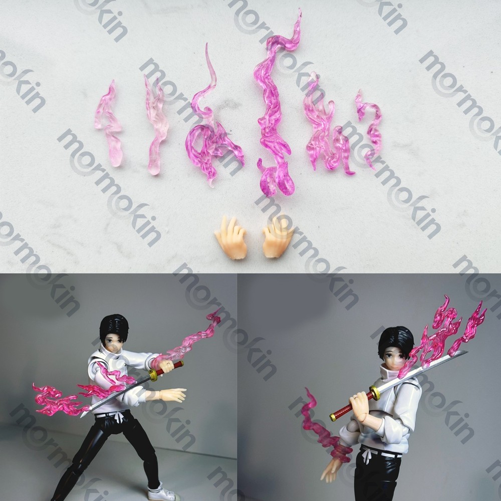 For 6″ SHF Okkotsu Yuta Body 1/12 Jujutsu Kaisen Weapon Accessories (No Figure）