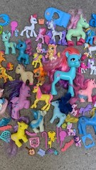Huge Lot of 50+ Pony & Horse Toy Figures – Mixed Brands, Gi-Go, Zuru, Mlp & More