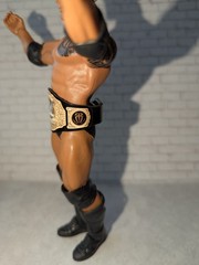 Custom WWE World Heavyweight Reigns sideplates Belt for 6″ (figures not included
