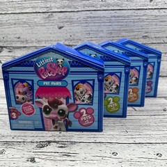 Hasbro Littlest Pet Shop Pet Pairs Lot of 4 Series 3