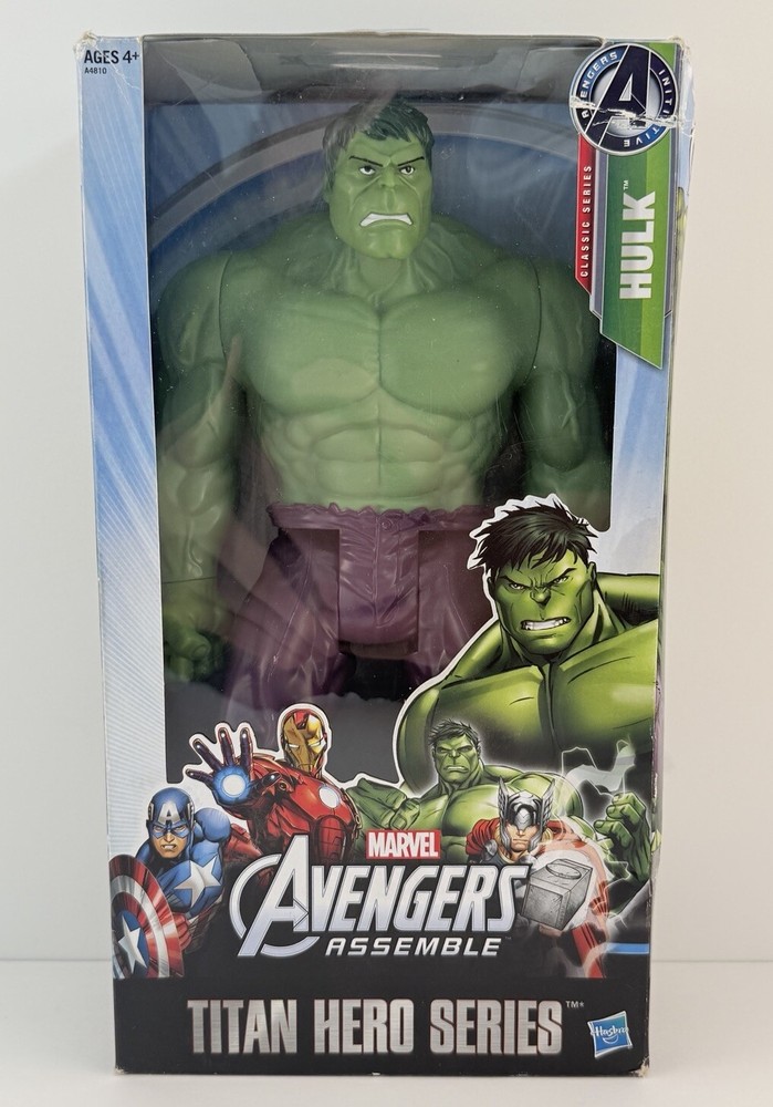 The Hulk-Hasbro Marvel Avengers Assemble Titan Hero Series 12″ Action Figure New