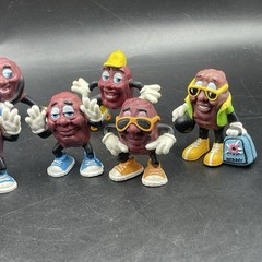 California Raisins Lot of 12 PVC Figures Band Figurines 80’s Vintage 1987 C Pix