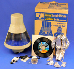 VINTAGE GI JOE 12″ SPACE CAPSULE WITH SUIT 1966 FRENCH CANADIAN CANADA COMPLETE