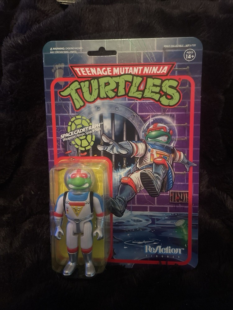 Super 7 TMNT Space Cadet Raph 3.75″ ReAction Figure. Nice Brand New Package