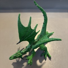 Jurassic Fun Toys – Green Forest Dragon – 2011 Fantasy Toy Figure 4″ Tall