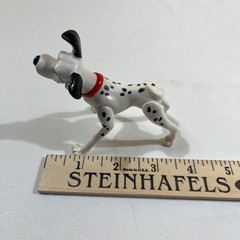 Disney 101 Dalmatians Cruella de Vil Pongo Lucky Col. Hathi PVC Toy Figures Lot