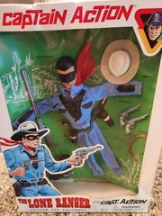 Vintage 2000 Captain Action Lone Ranger Uniform & Equipment Playing Mantis NIB