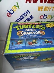Teenage Mutant Ninja Turtles TMNT GRAPPLOR Battery Powered Playmates MISB 1992
