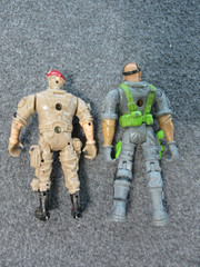 Lot of 10 Army Soldier Tank Chap Mei Beige Green Military Action Figues