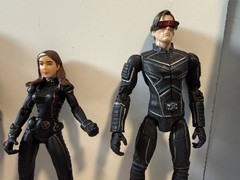 Fox Movie X-Men Wolverine Cyclops Rogue Jean Grey Prof X Toybiz Lot Of 5 Figures