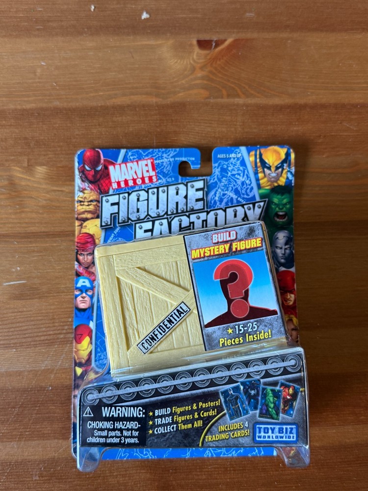 Marvel Heroes Figure Factory Mystery Figure – Series 1 – Code K Toy Biz