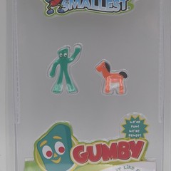 World’s Smallest Gumby Bendable Figure Set Gumby & Horse Green/Orange