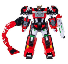 [from South Korea] Metal Cardbot S FLAMENOVA Flame Nova Transforming Robot