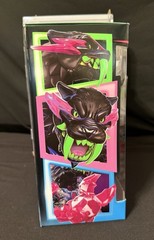 Apex Beast Neon Panther Collector Figure, Standing at 6.5 Inches, New In Box