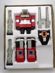 1990 Bandai Japan DX Sentai Fiveman FiveRobo & Star In Box Set Chogokin Godaikin