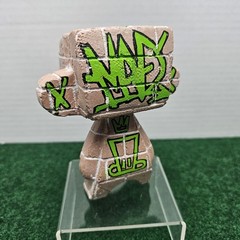 MAD*L Ceramic/Brick Qube 5″ 1/1 Signed by Jeremy Madl