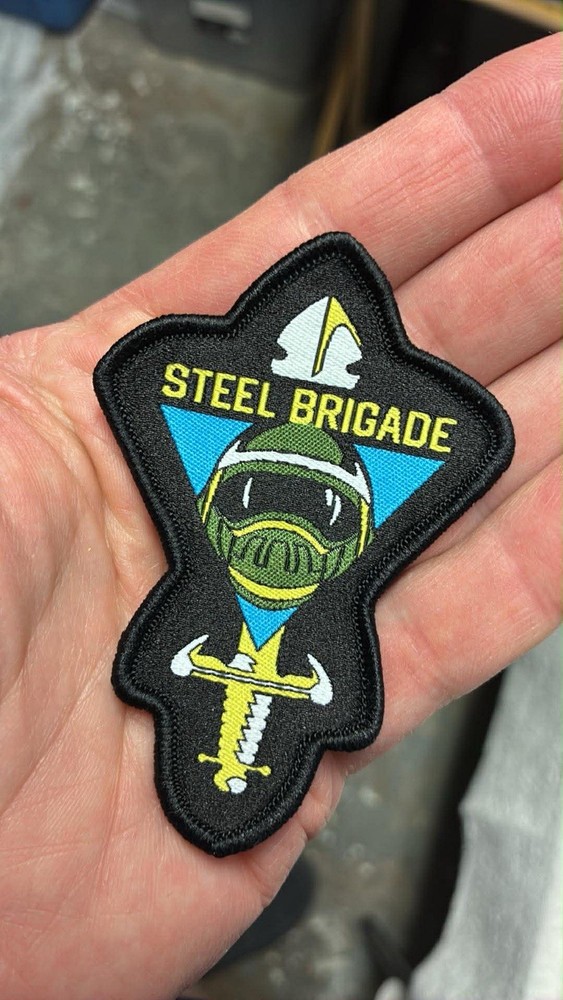 REPRODUCTION GI Joe Steel Brigade Patch