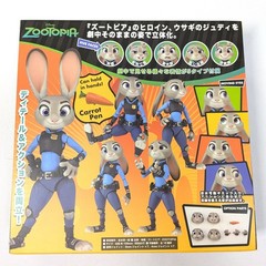Kaiyodo Movie Revo Zootopia Judy Hopps & Nick Wilde Set Figure Complex Revoltech