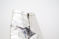 Vintage 1960s G.I. Joe Astronaut Silver Space Suit Pants Foil Uniform Piece
