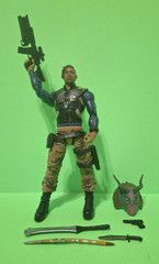 Marvel Legends ERIK KILLMONGER *CUSTOM* – M’BAKU BAF + COMIC BLACK PANTHER # 11