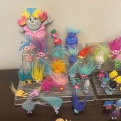 Dreamworks Trolls Movie Toys Figures Lot