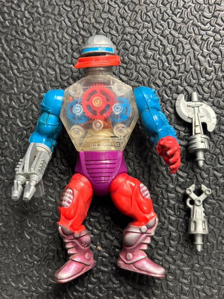 Vintage MOTU Masters of the Universe Roboto Loose Complete